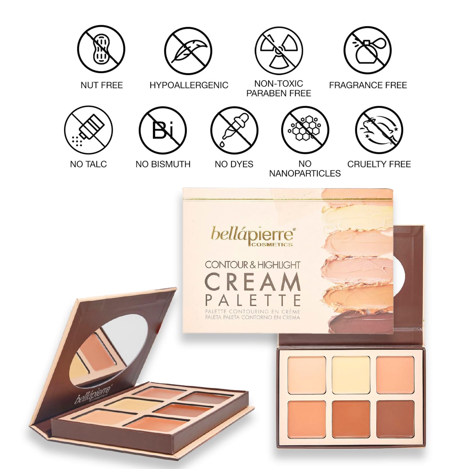 Big Contour & Highlight Cream Palette