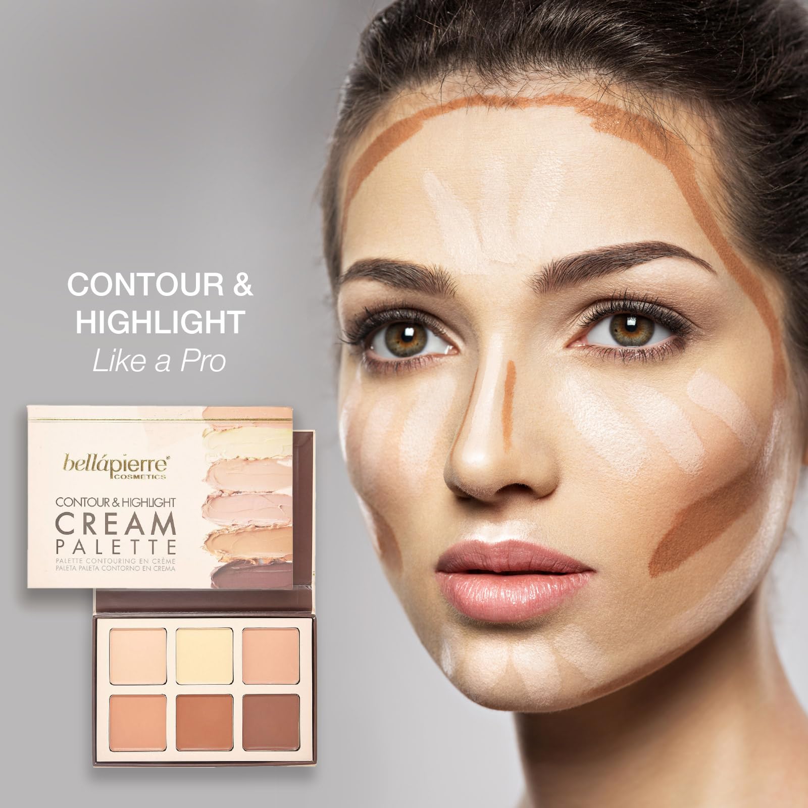 Big Contour & Highlight Cream Palette